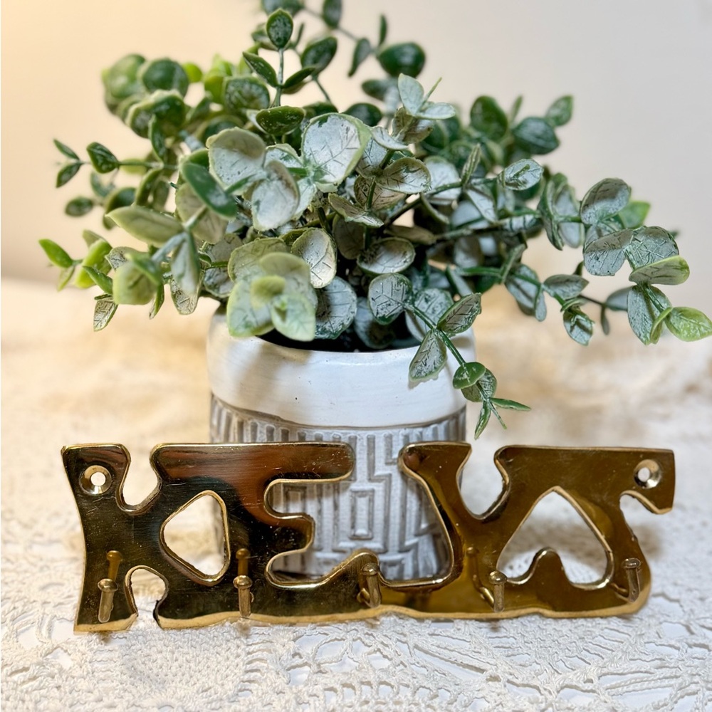 Brass Key Holder
